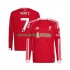 Camisola Liverpool Florian Wirtz 7 Homem Equipamento Primeiro 2025-2026 Manga Comprida